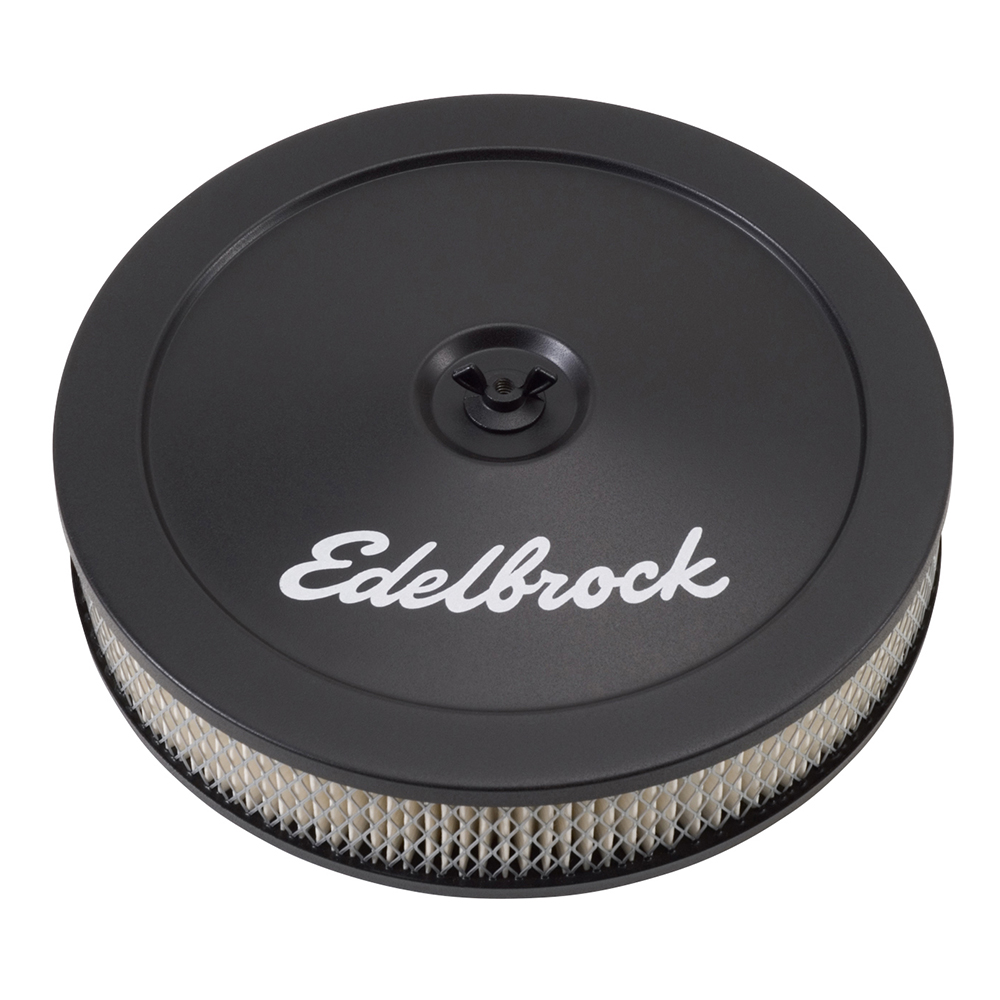 Edelbrock 1203 Pro-Flo Black 10" Round Air Cleaner